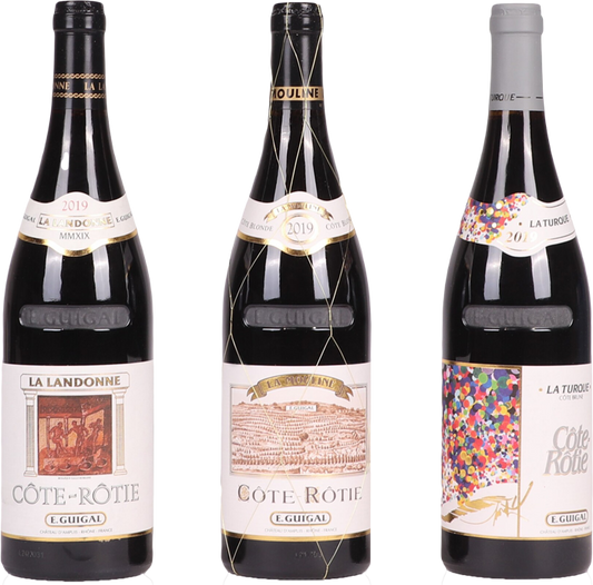 E. Guigal - Trilogie (Mouline 2019, Landonne 2019, Turque 2019)