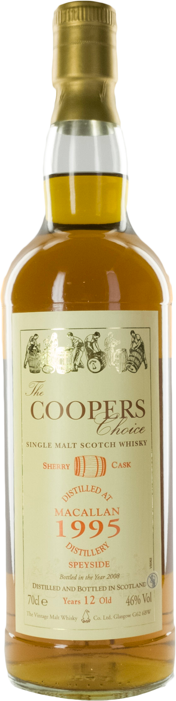 Whisky - Macallan The Cooper's Choice 12 years Sherry Oak 1995