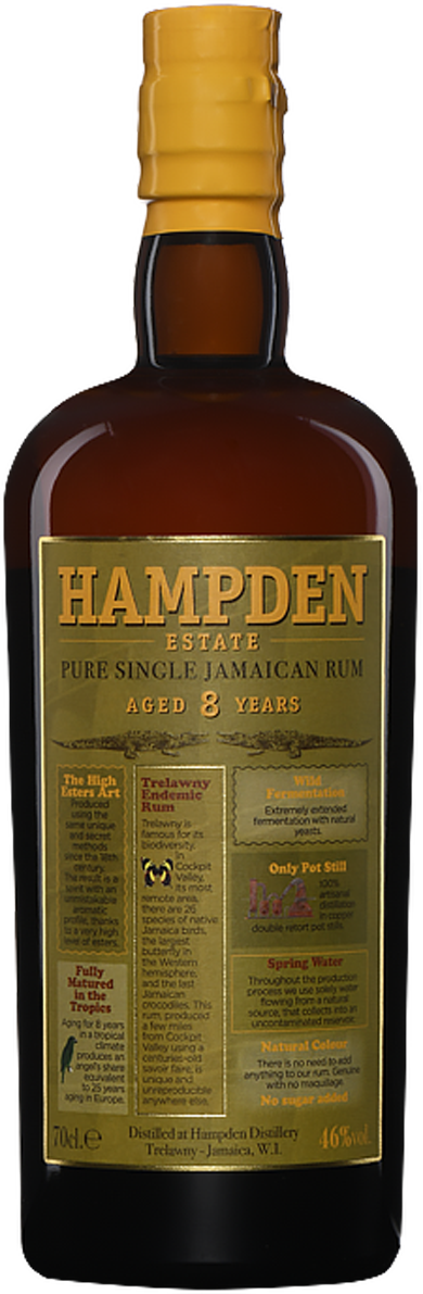 Rhum - Hampden 8 ans