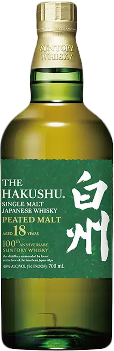 Whisky - Hakushu 18 ans Peated malt édition spéciale 100 ans